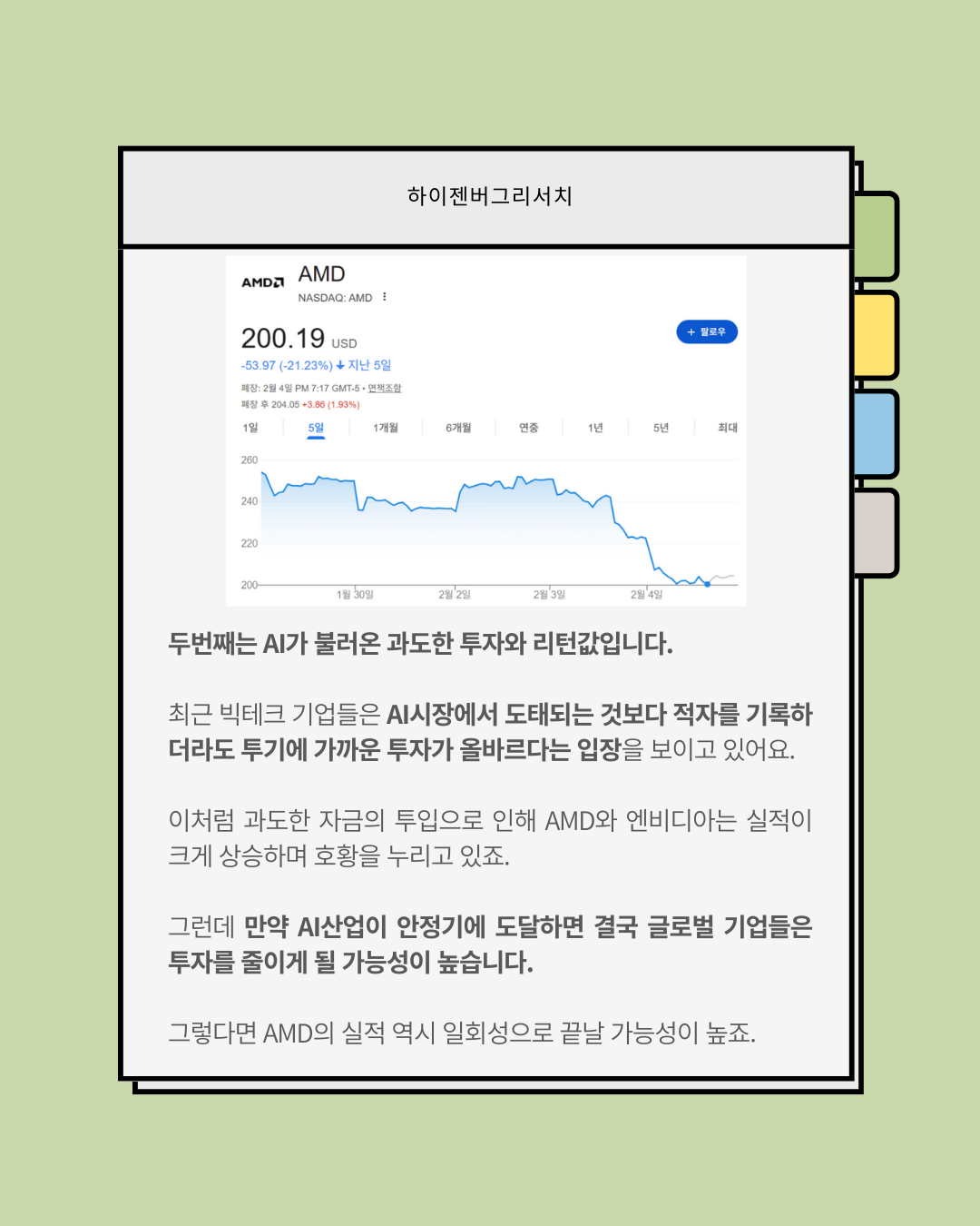 -17% 폭락한 AMD, 왜 패닉셀이 발생했나?