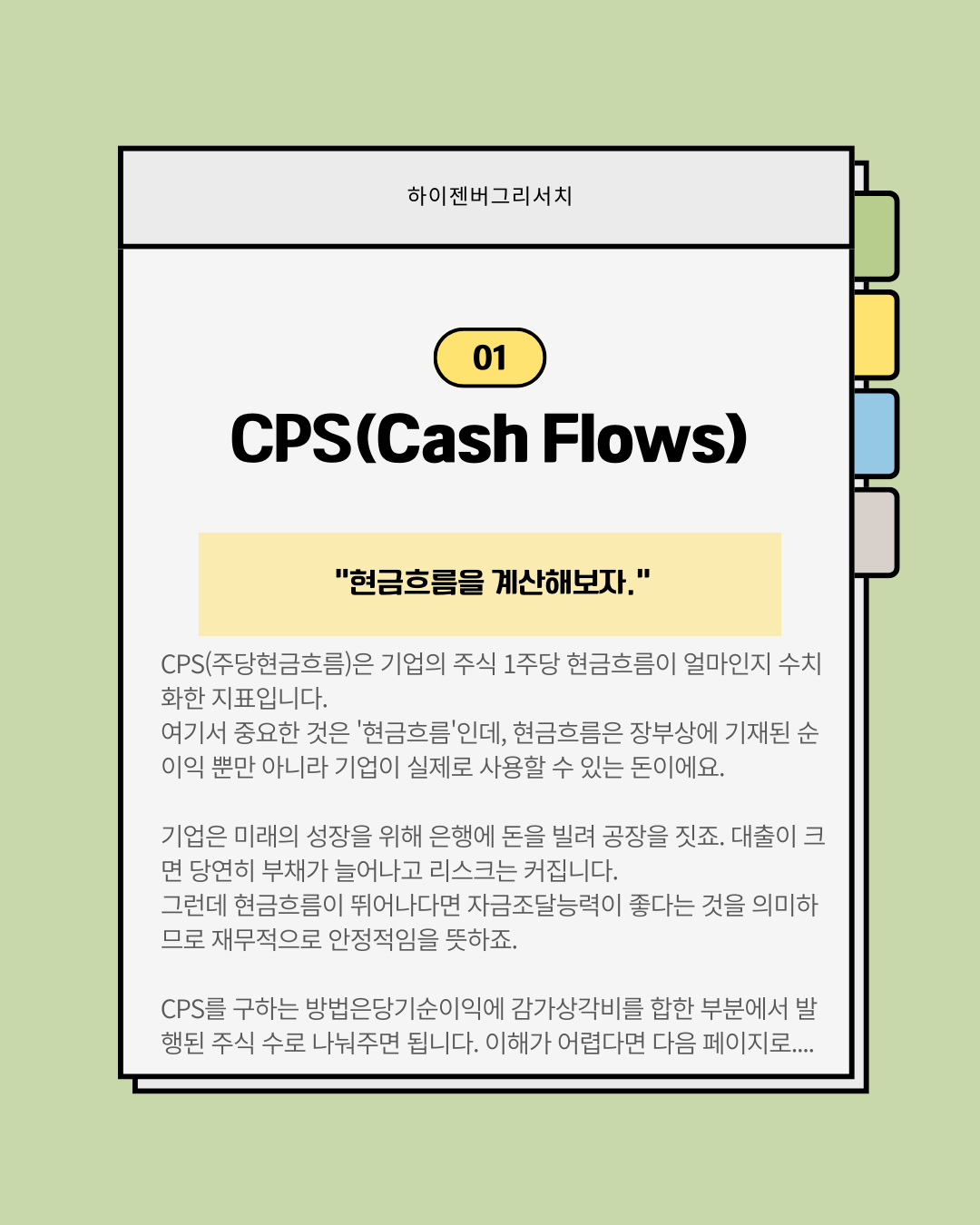 CPS와 PCR 이해하기