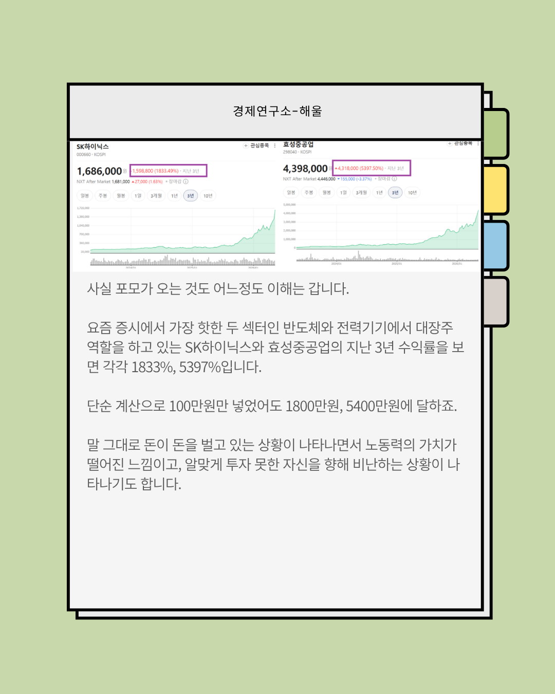 과열인가? 밸류에이션 부각인가? 격동의 코스피