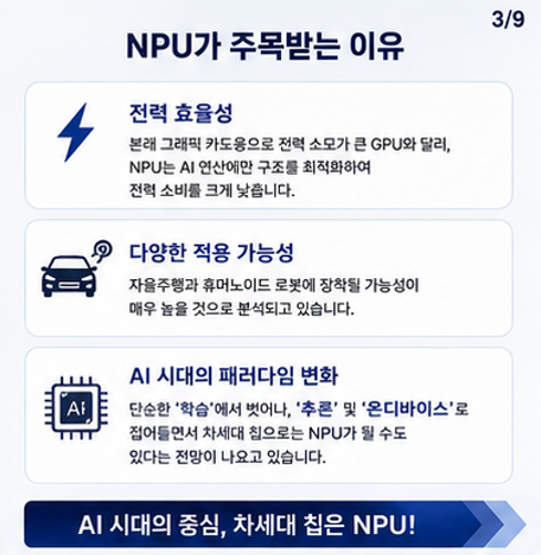 	차세대 반도체 시장을 이끌 단 하나의 칩 'NPU'