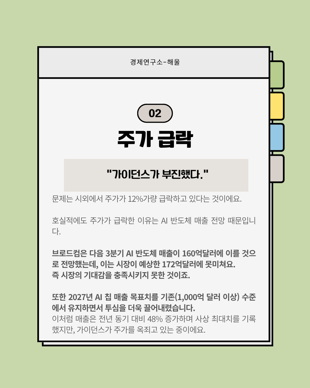 호실적에도 폭락한 브로드컴