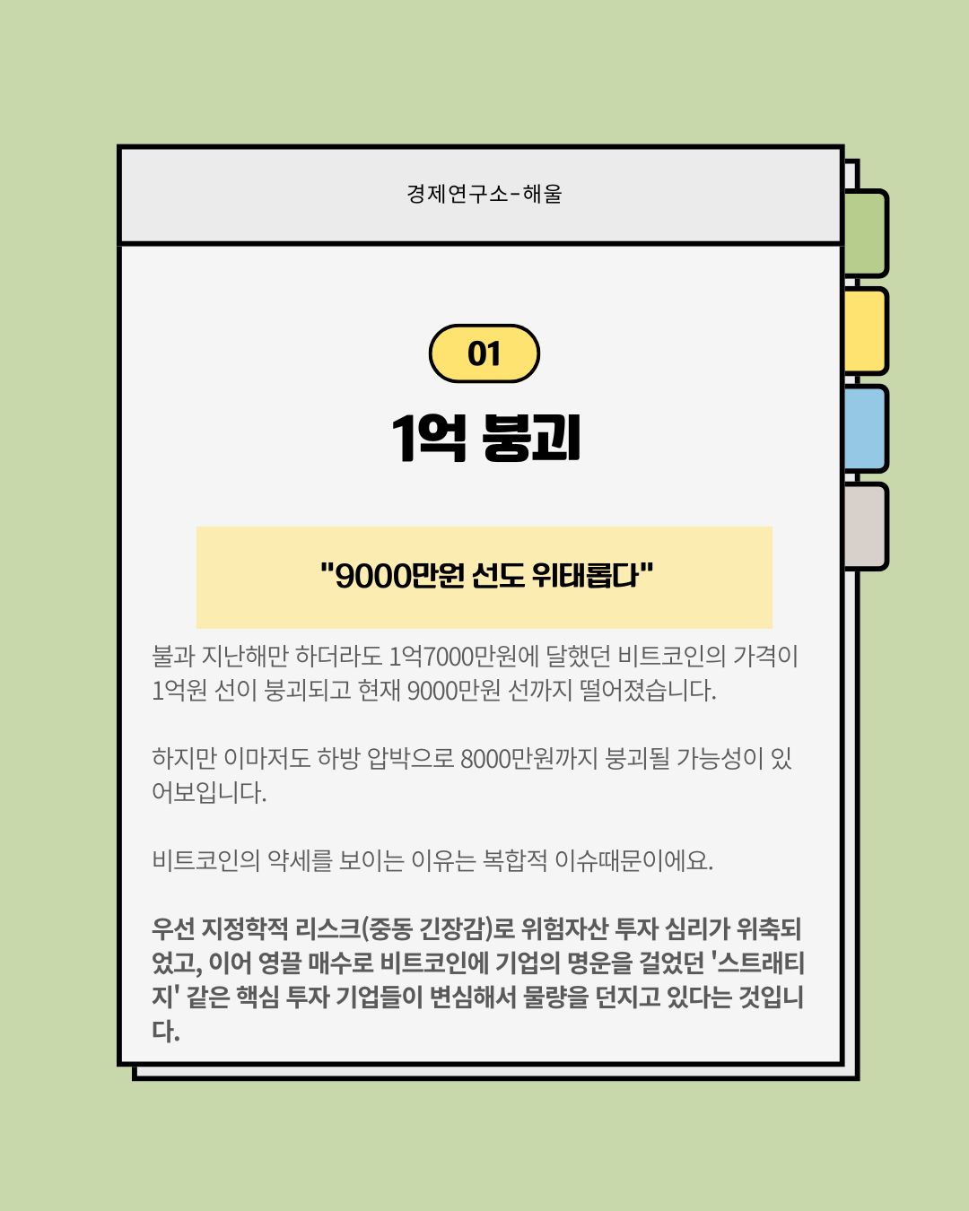 어디까지 하락할지 예측이 불가능한 비트코인