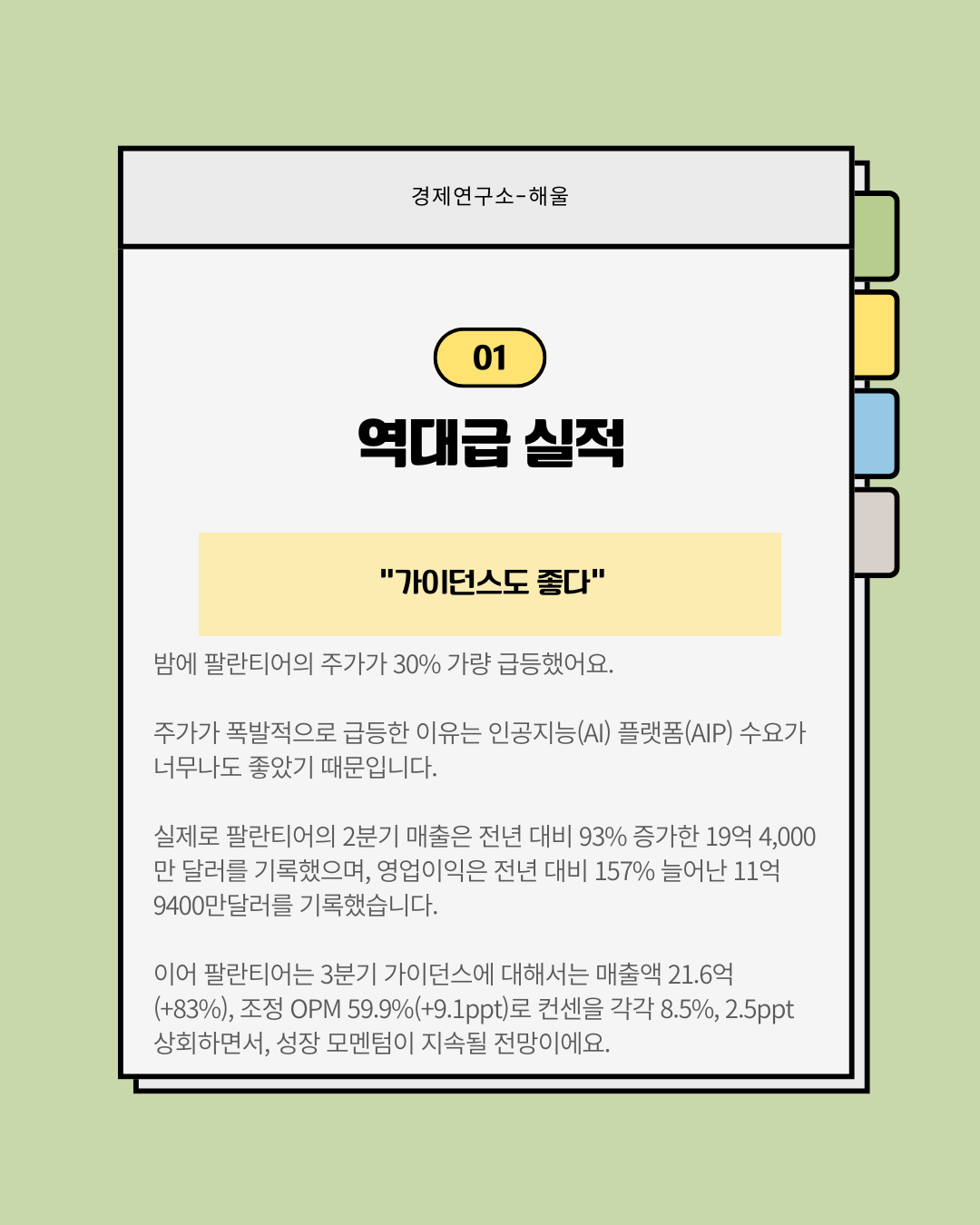 30% 폭등한 팔란티어