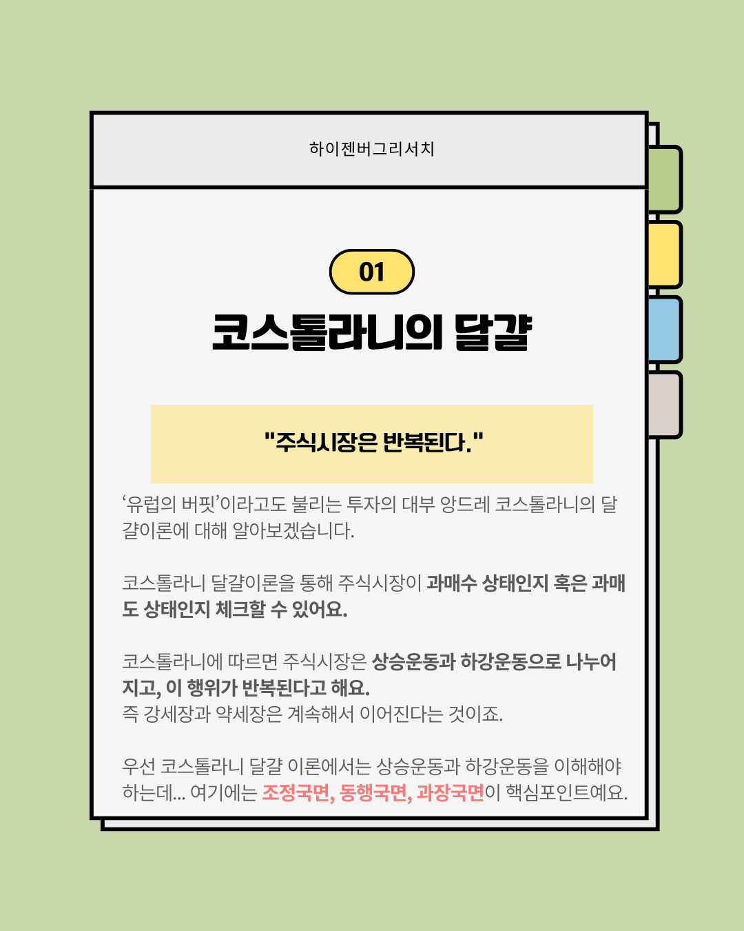 코스톨라니의 달걀이론