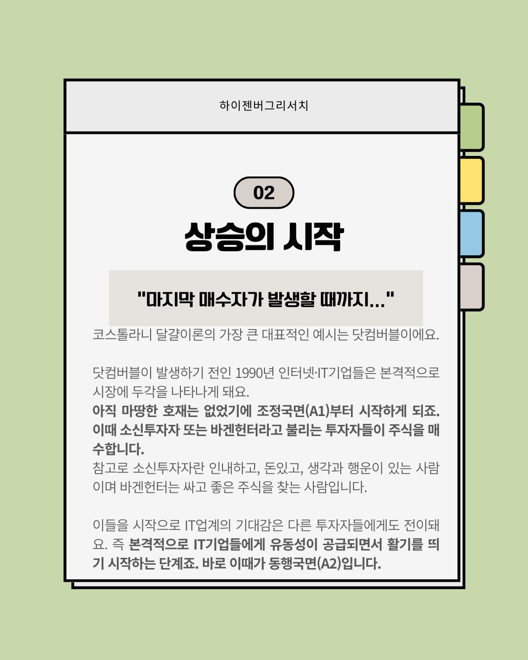 코스톨라니의 달걀이론