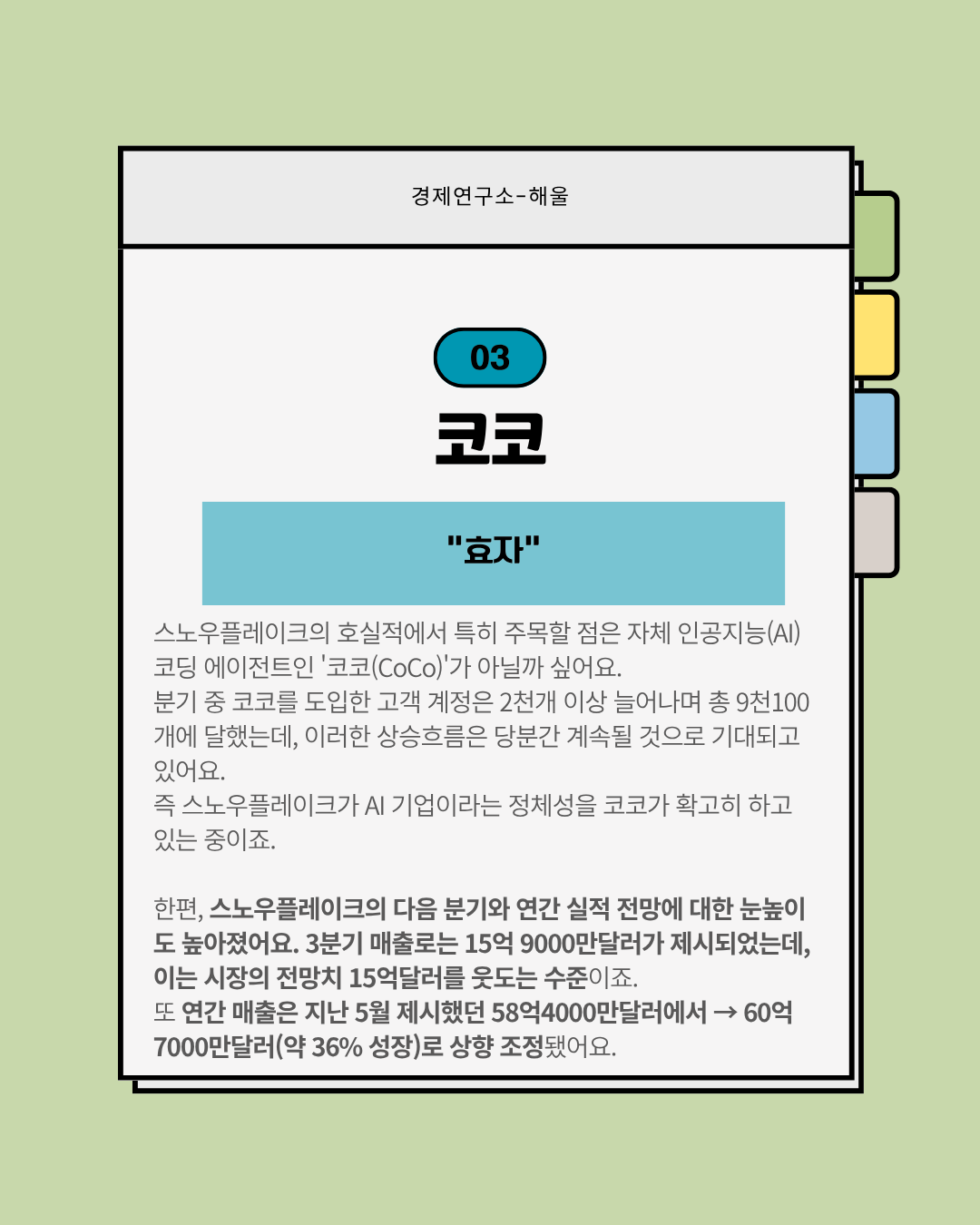 시외에서 23% 급등한 스노우플레이크