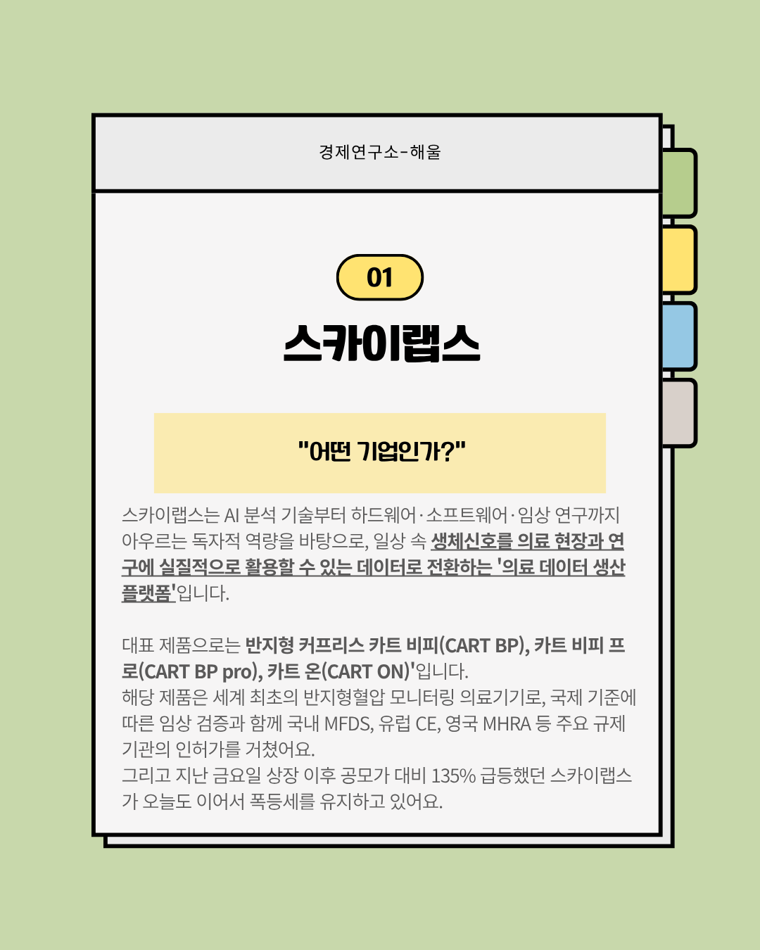 어디까지 상승할지 예측이 불가능한 스카이랩스